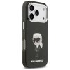 Etui Karl Lagerfeld IML Aquarelle Karl   & Logo MagSafe do iPhone 17 Pro czarny